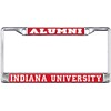 Dixie Dawgs Indiana Hoosiers Domed License Plate Frame Alumni