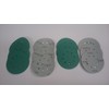 Oslong Abrasives Green Film 5-Inch Hook and Loop 8-Hole Sanding