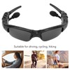 Bluetooth Sunglasses Black Polarizer Open Speaker System Portable Smart Music