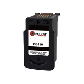 Laser Tek Services Compatible High Yield Ink Cartridge Replacement for Canon PG-210 CL-211 Works with Canon Pixma iP2700 iP2702, MP240 MP280, MX320 MX340 Printers (Black, Tri-Color, 2 Pack)