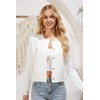 GRACE KARIN Women's Cardigan Button Long Sleeve Crew Neck Knitwear