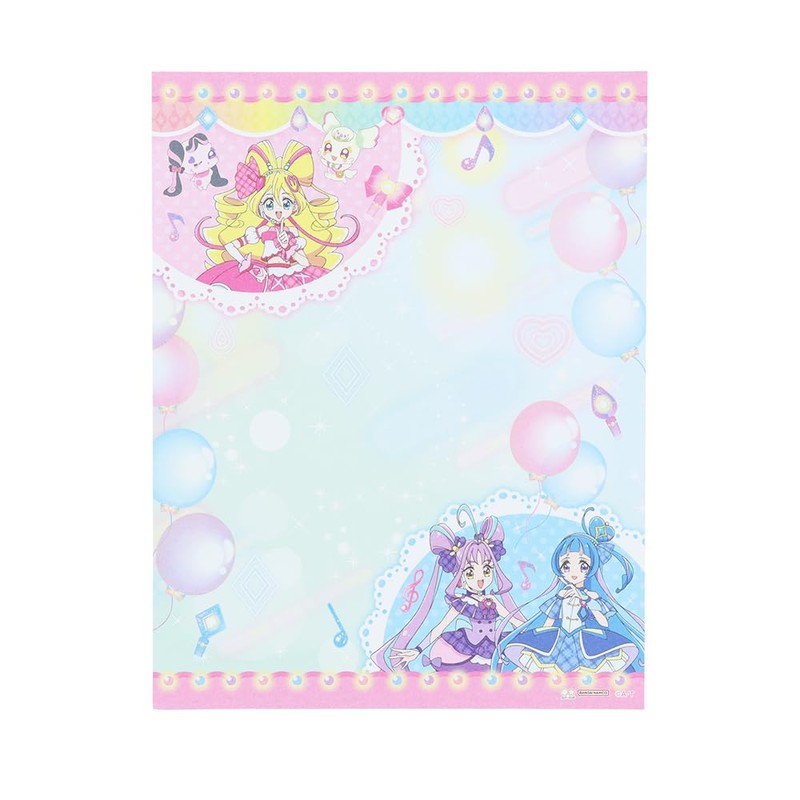Sunstar Stationery Letter Set Kimi and Idol Pretty Cure