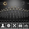 GRENPRO Ratcheting Wrenches Set, Combination Wrench Sets With Organizer Box,