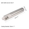 Sourcingmap 1" x 6" Indexable End Mills 3 Flute 90