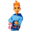 Monster High Scare-adise Island Heath Burns Doll with Flame Hoodie,
