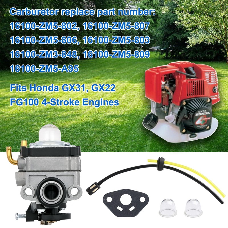 FitBest GX22 GX31 Carburetor replaces Walbro WYL-19 WYL-19-1 WYL-229 WYL-229-1