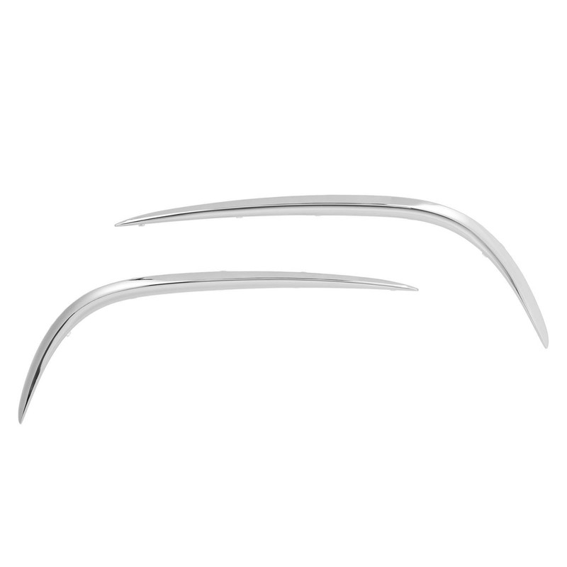 2Pcs Front Bumper Grille Trim 2138850174 Replacement for Benz E‑Class