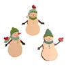 Roeda Brighten your Life 27020M Snowman with Bird Set of 3 Assorted Magnets