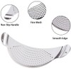 katmerio Pasta Strainer – Straining Aid for Pots and Pans