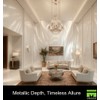 Meoded Paint & Plaster | Sapphire Metallic Paint | Interior