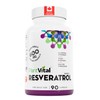 Plantvital PlantVital Resveratrol 600mg - Made in Canada - High