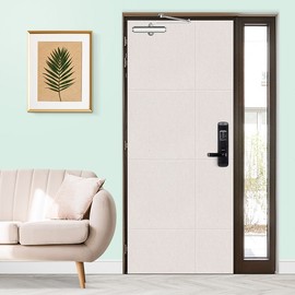 Room-by-Room Soundproofing Material for Entrance and Room Doors: Noise Reduction & Absorption Room-by-Room Soundproofing Door Handle Set Gray 70