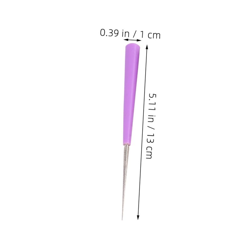 Angoily 4pcs Craft Hole Punch Tool Bead Reamer for Jewelry