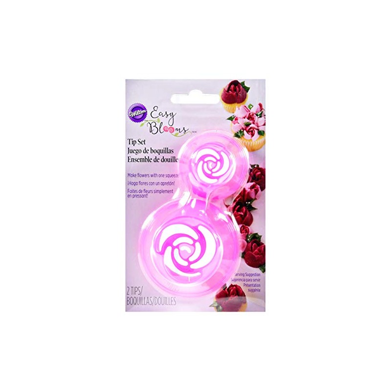 Wilton Tip Set (Easy Blooms Pink) - Rose