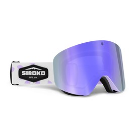 SIROKO - GX Truffles Kids Snowboard and Ski Goggles Purple