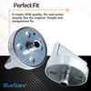 BlueStars 5 Packs W10698166 Stove Range Cooktop Control Knobs -