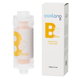 Coolang Universal Vita C Shower Filter: Unveil Radiant Skin & Hair with K-Beauty Secrets (Breezy-Sweet Citrus)