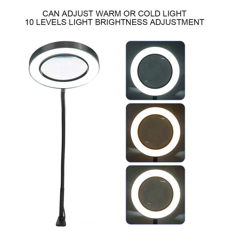 5X Magnifying LED Light USB Adjustable Light for Beauty Salon
