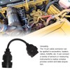 14pin Connector Cable,14 Pin Cable Excavator Diagnostic Adapter Connector Compatible