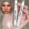 Pearl White Shimmer Eyeshadow Stick Cream Eye Shadow, Glitter Eyeshadows