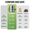 FLAWNT Fridge Deodorizer, 10-Year Odor Eliminator for Refrigerator, No Refills