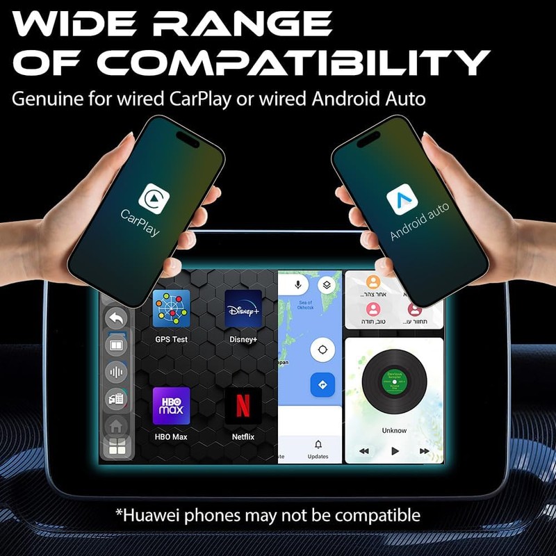 SGZIOO Wireless Carplay & Android Car Adapter, Android Car Wireless