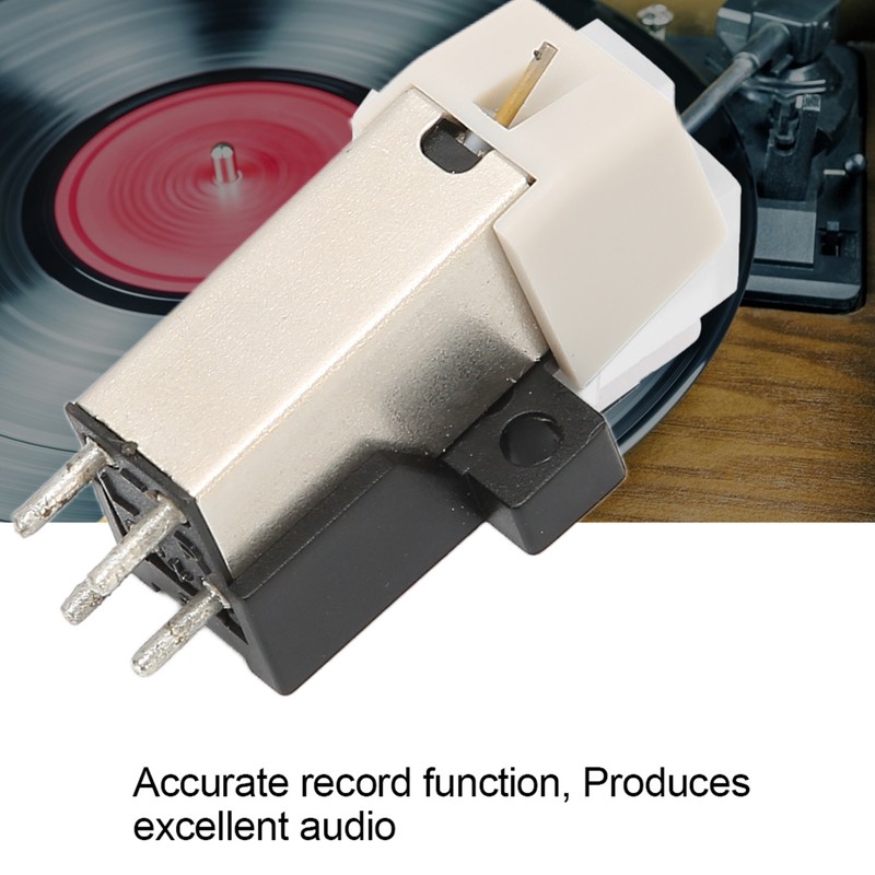 Magnetic Cartridge Stylus with LP Vinyl Needle for Turntable Record