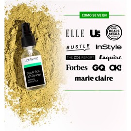 YEOUTH Acido Glicolico Peeling Facial para la Car, Exfoliante Químico para Manchas de Acné, Productos Extra Ordinarios para el Cuidado de la Piel para la Hiperpigmentación y el Acné 30ml