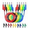 5pcs Multimeter Test Leads Set, 4mm Double Ended Banana Plug