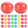 Vaguelly 50pcs Plastic Fillable Capsules 1.5 Inch Vending Machine Capsules