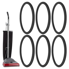KeeTidy Vacuum Belt, 6 Pack Belt 30563B Round Vacuum Cleaner Belts Upright Vacuum Belt Compatible with Sanitaire Eureka Vacuum Cleaner, Style RD, SC679K C2094 Belt