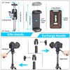 INNOREL F20 Fluid Head,Tripod Pan Tilt Head Mini Pan Metal