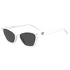 Chiara Ferragni Cf 1020/s Sunglasses, VK6/IR White, 3XL