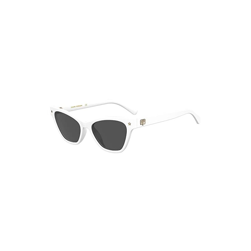Chiara Ferragni Cf 1020/s Sunglasses, VK6/IR White, 3XL