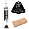 Memorial Wind Chimes for Loss of Husband Sympathy Gifts Loss