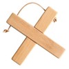 CIYODO Wooden Pot Stand Trivet Heat Resistant Wooden Mat for