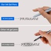 Dacitiery Pack of 5 Gel Pens with 10 Additional Refills,