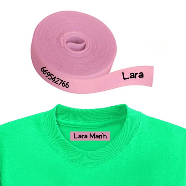 GzCommodities Personalised Thermal Tape for Kids and Name and Mark