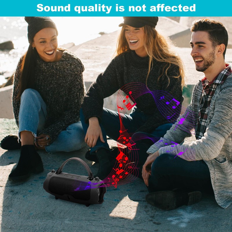 TXEsign Silicone Case Cover for JBL Charge 6- Portable Speaker,