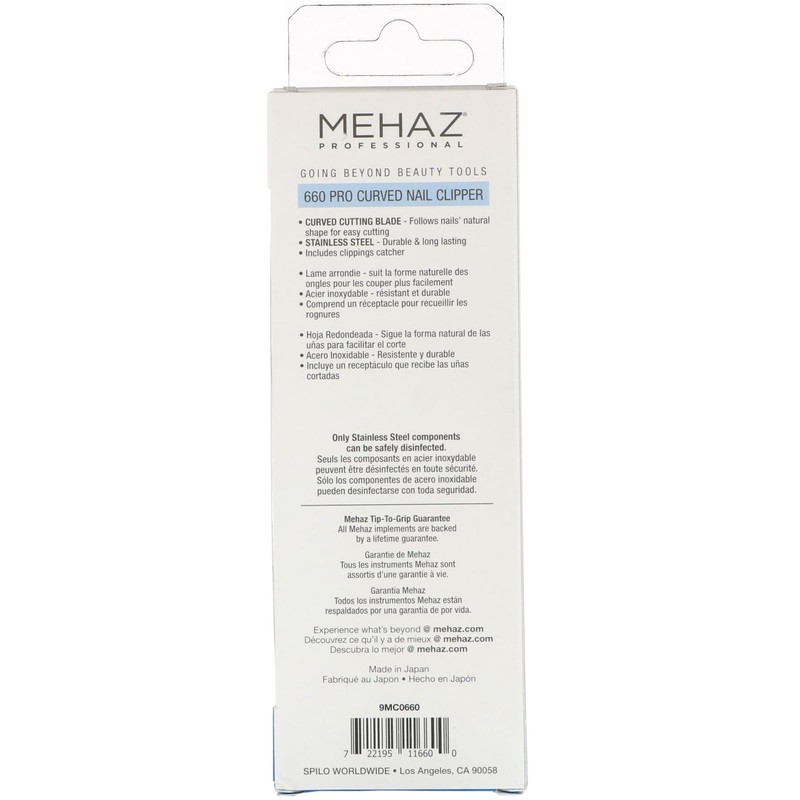 Mehaz Professional 660 Professional Nail Clipper (model: 9mc0660)