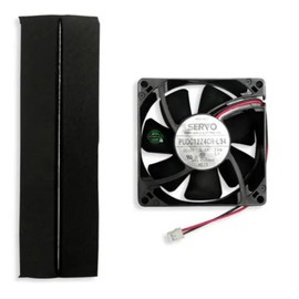 GSPUSA 242119401, PUDC12Z4CR-L34, 3276439 CKD276439X compatible with Crosley, Electrolux, Frigidaire, Kenmore Refrigerator Fan & Gasket Kit fits old number 242119401, PUDC12Z4CR-L34, 3276439