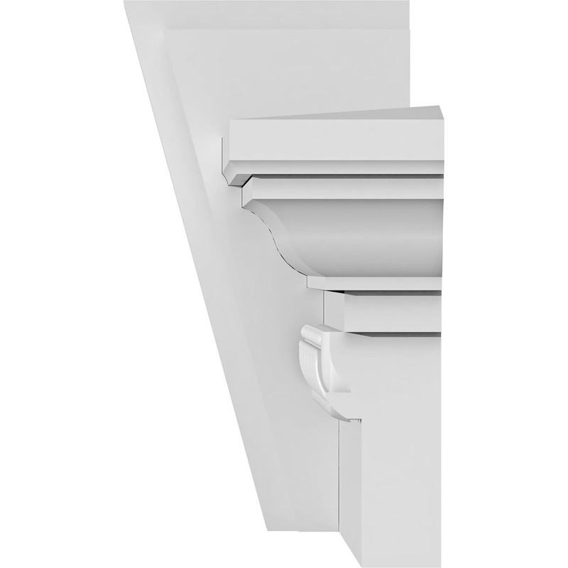 Ekena Millwork CRH06X34KA-EG Crosshead, 34" Bottom Width x 37 1/2"