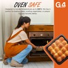 G4GADGET Non-Stick Baking Tray for Oven - 24cm Durable Carbon
