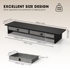 Fenge Dual Monitor Stand, 2 Tiers Monitor Riser for Desk,