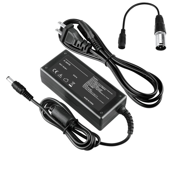 Acdctek 36V 1.5A AC/DC Adapter Charger (3-Pin XLR Connector) Compatible