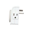 Coleman Cable 50002 7-Day Indoor Heavy Duty Mechanical Timer, White