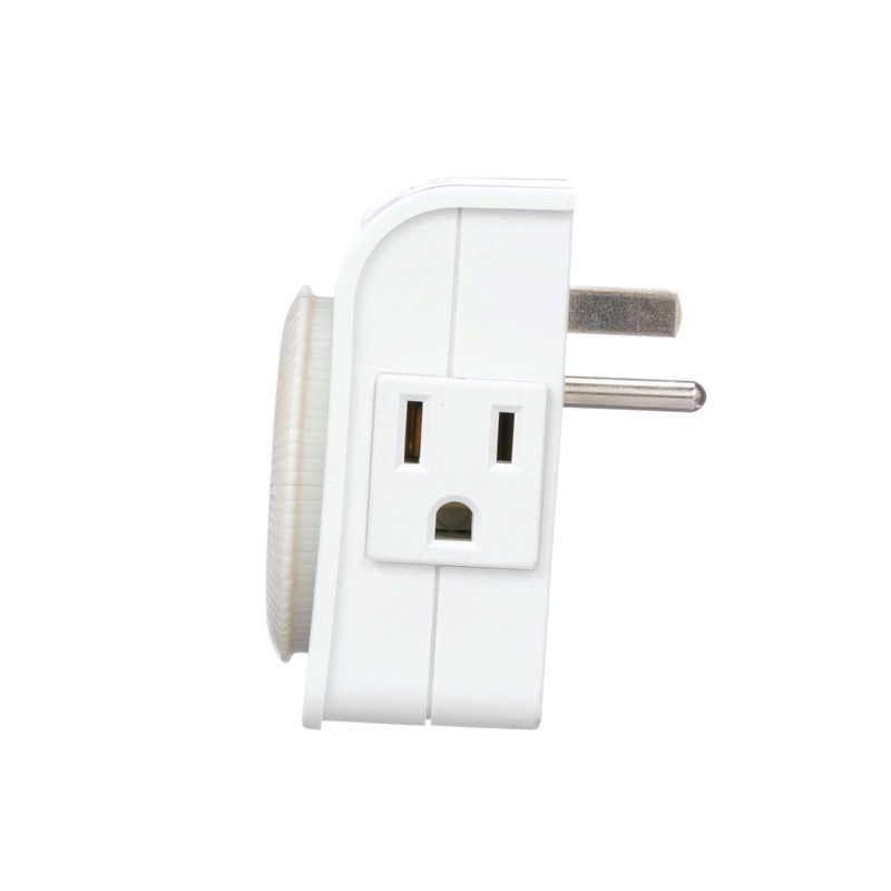 Coleman Cable 50002 7-Day Indoor Heavy Duty Mechanical Timer, White