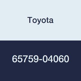 Genuine Toyota 65759-04060 Tailgate Access Cover