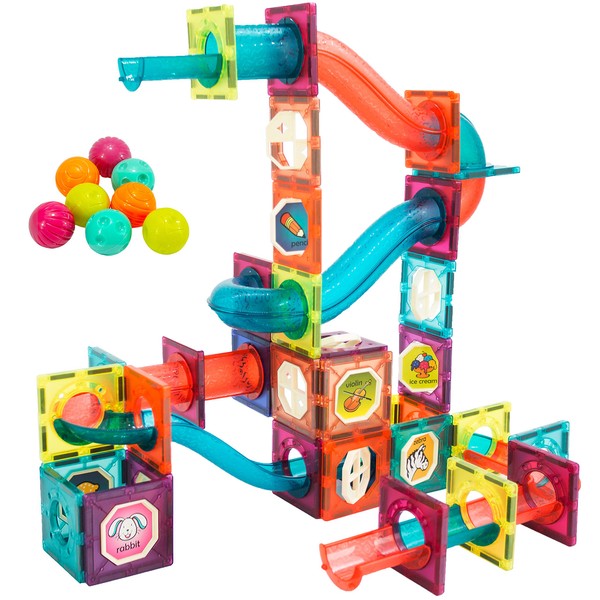 LTKFFFdp Magnetic Building Blocks STEM Educational Toys for Kids Ages