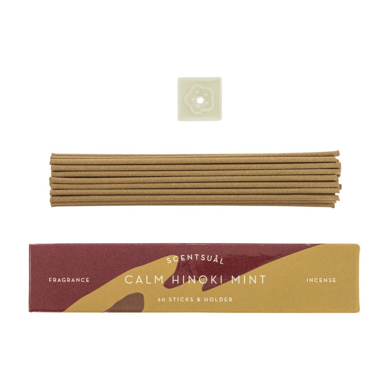 nippon kodo Japanese Incense Scentsual Scent Mint Hinoki Soothing 30